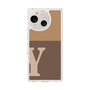 Slim Protection Case［ Original - initial two tone - Y brown ］