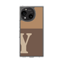Slim Protection Case［ Original - initial two tone - Y brown ］