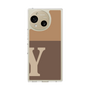 Slim Protection Case［ Original - initial two tone - Y brown ］