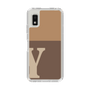Slim Protection Case［ Original - initial two tone - Y brown ］