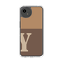 Slim Protection Case［ Original - initial two tone - Y brown ］