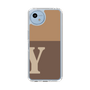 Slim Protection Case［ Original - initial two tone - Y brown ］