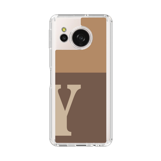 Slim Protection Case［ Original - initial two tone - Y brown ］