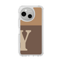 Slim Protection Case［ Original - initial two tone - Y brown ］