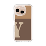 Slim Protection Case［ Original - initial two tone - Y brown ］
