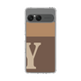 Slim Protection Case［ Original - initial two tone - Y brown ］