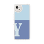 Slim Protection Case［ Original - initial two tone - Y blue ］