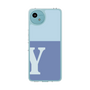Slim Protection Case［ Original - initial two tone - Y blue ］