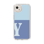 Slim Protection Case［ Original - initial two tone - Y blue ］