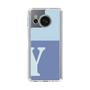 Slim Protection Case［ Original - initial two tone - Y blue ］