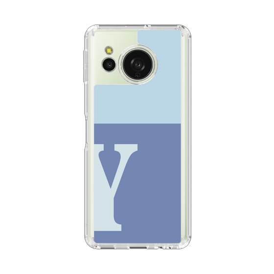 Slim Protection Case［ Original - initial two tone - Y blue ］