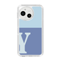Slim Protection Case［ Original - initial two tone - Y blue ］