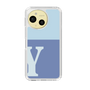 Slim Protection Case［ Original - initial two tone - Y blue ］