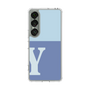 Slim Protection Case［ Original - initial two tone - Y blue ］