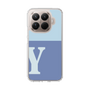 Slim Protection Case［ Original - initial two tone - Y blue ］