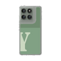 Slim Protection Case［ Original - initial two tone - Y green ］