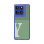 Slim Protection Case［ Original - initial two tone - Y green ］