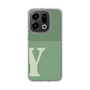 Slim Protection Case［ Original - initial two tone - Y green ］
