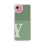 Slim Protection Case［ Original - initial two tone - Y green ］
