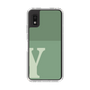 Slim Protection Case［ Original - initial two tone - Y green ］