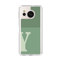 Slim Protection Case［ Original - initial two tone - Y green ］