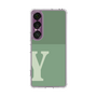 Slim Protection Case［ Original - initial two tone - Y green ］