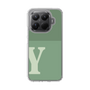 Slim Protection Case［ Original - initial two tone - Y green ］