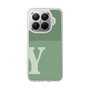 Slim Protection Case［ Original - initial two tone - Y green ］