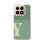 Slim Protection Case［ Original - initial two tone - Y green ］