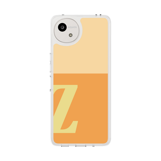 Slim Protection Case［ Original - initial two tone - Z orange ］