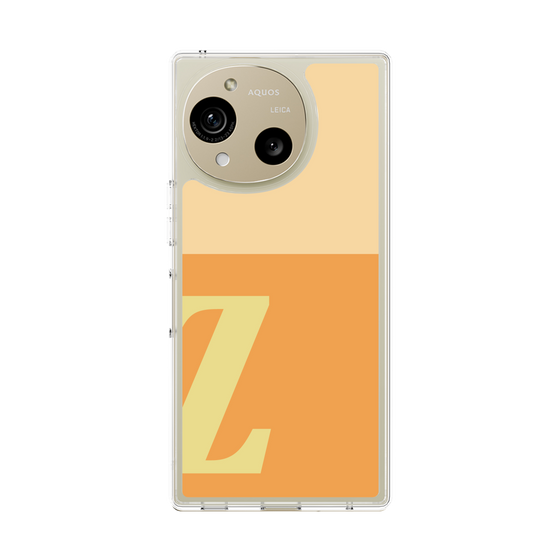 Slim Protection Case［ Original - initial two tone - Z orange ］