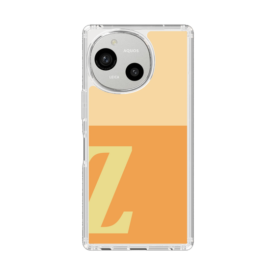 Slim Protection Case［ Original - initial two tone - Z orange ］