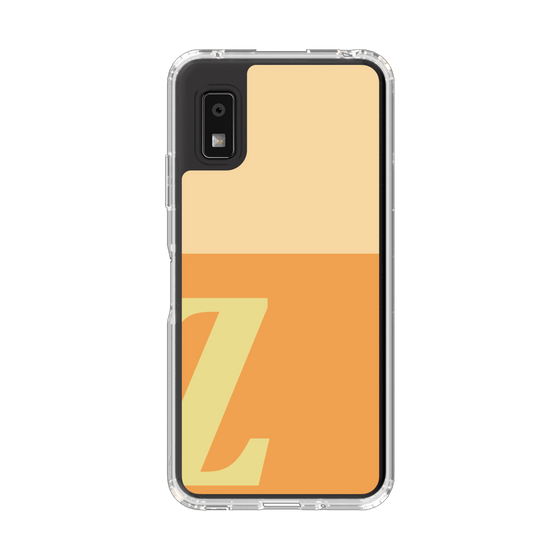 Slim Protection Case［ Original - initial two tone - Z orange ］