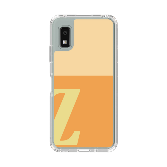 Slim Protection Case［ Original - initial two tone - Z orange ］