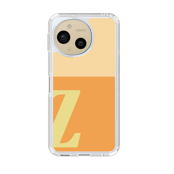 Slim Protection Case［ Original - initial two tone - Z orange ］
