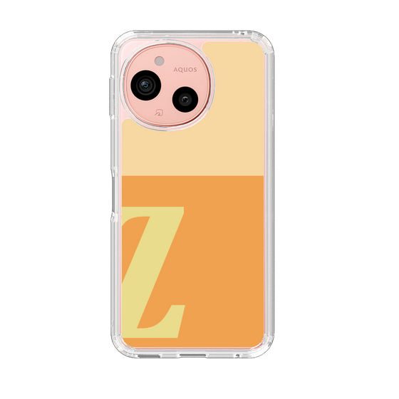 Slim Protection Case［ Original - initial two tone - Z orange ］