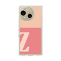 Slim Protection Case［ Original - initial two tone - Z pink ］