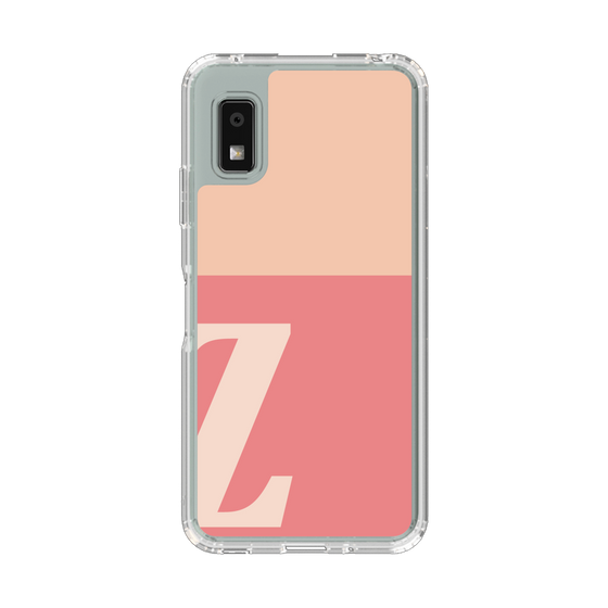 Slim Protection Case［ Original - initial two tone - Z pink ］