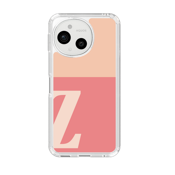 Slim Protection Case［ Original - initial two tone - Z pink ］
