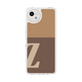 Slim Protection Case［ Original - initial two tone - Z brown ］