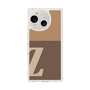 Slim Protection Case［ Original - initial two tone - Z brown ］