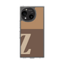 Slim Protection Case［ Original - initial two tone - Z brown ］