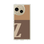 Slim Protection Case［ Original - initial two tone - Z brown ］