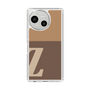 Slim Protection Case［ Original - initial two tone - Z brown ］
