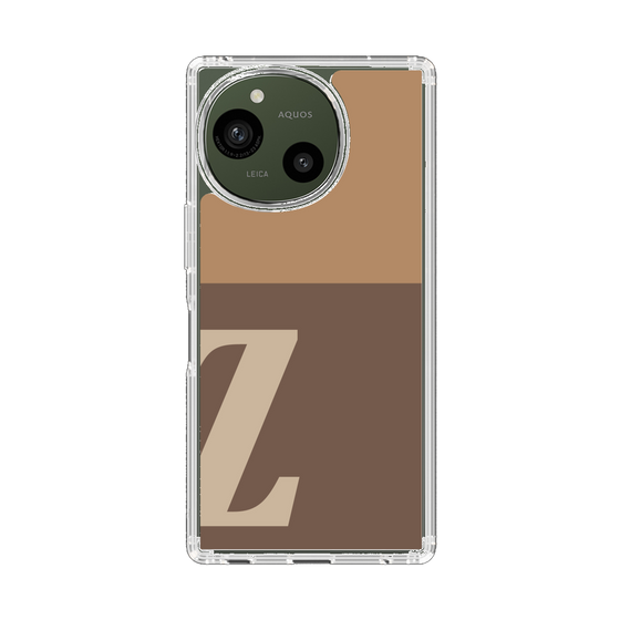Slim Protection Case［ Original - initial two tone - Z brown ］