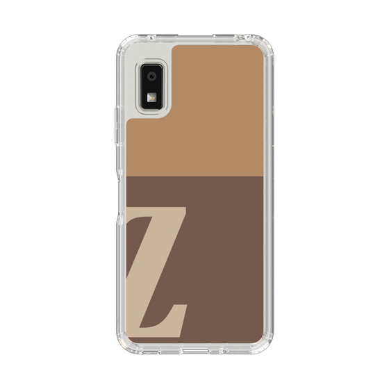 Slim Protection Case［ Original - initial two tone - Z brown ］
