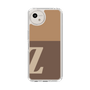 Slim Protection Case［ Original - initial two tone - Z brown ］