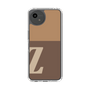 Slim Protection Case［ Original - initial two tone - Z brown ］