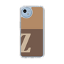 Slim Protection Case［ Original - initial two tone - Z brown ］