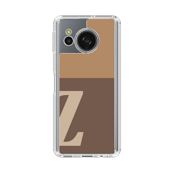 Slim Protection Case［ Original - initial two tone - Z brown ］